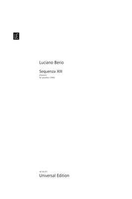 Luciano Berio: Sequenza Xiii Chanson: Akkordeon Solo