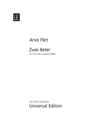 Arvo Pärt: Zwei Beter: Frauenchor A cappella