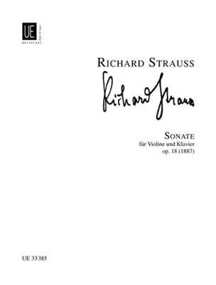 Richard Strauss: Sonate Es-Dur Op. 18: Violine mit Begleitung