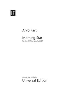 Arvo Pärt: Morning Star: Gemischter Chor mit Begleitung