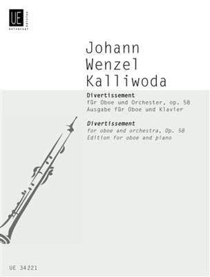 Johann Wenzel Kalliwoda: Divertissement Opus 58 Hobo/P.: Oboe mit Begleitung
