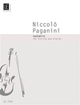 Niccolò Paganini: Cantabile In D For Violin And Piano: Violine mit Begleitung