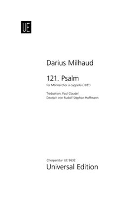Darius Milhaud: Psaume 121: Männerchor mit Begleitung