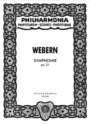 A. Webern: Sinfonia Op. 21: Orchester