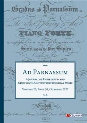 Ad Parnassum - Vol. 20 No. 39