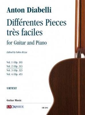 Anton Diabelli: Différentes Pieces très Faciles - Vol. 2: Gitarre mit Begleitung