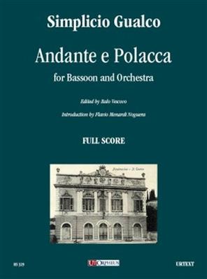 Simplicio Gualco: Andante e Polacca per Fagotto e Orchestra: Orchester mit Solo