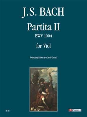 Johann Sebastian Bach: Partita No. 2 BWV 1004 For Solo Viol: Violine Solo