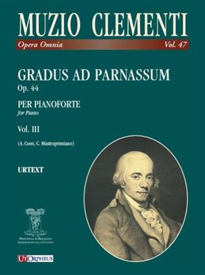 Muzio Clementi: Gradus ad Parnassum Op. 44 - Vol. III: Klavier Solo