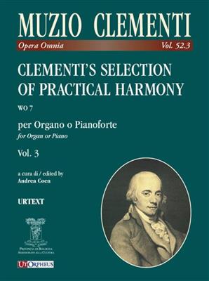 Clementi's Selection of Practical Harmony WO 7: Orgel