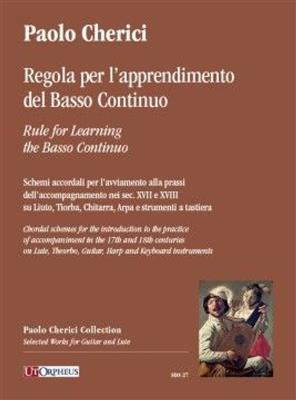 Paolo Cherici: Regola per l’Apprendimento del Basso Continuo: Sonstoge Variationen