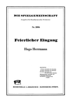Hugo Herrmann: Feierlicher Eingang: Akkordeon Ensemble