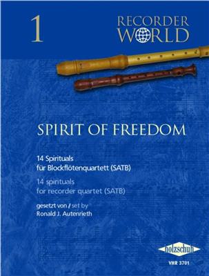 Autenrieth: Spirit of Freedom für Blockflötenquartett: Blockflöte Ensemble