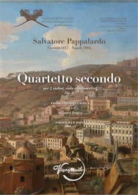 Salvatore Pappalardo: Quartetto Terzo Op. 5: Streichquartett