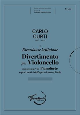 Carlo Curti: Divertimento: Cello mit Begleitung