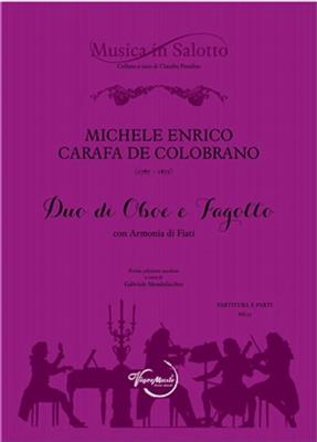 Michele Enrico Carafa de Colobrano: Duo di Oboe e Fagotto: Gemischtes Holzbläser Duett