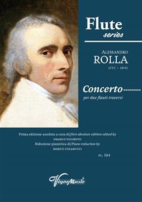 Alessandro Rolla: Concerto per due Flauti: Flöte Duett