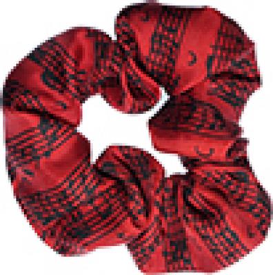 Scrunchie Sheet music red