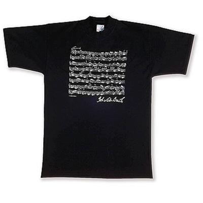 T-Shirt Bach black M