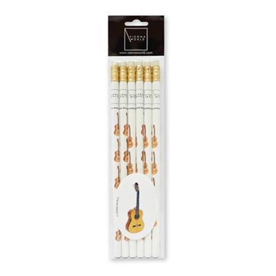 Pencil set Guitar (6 pcs)