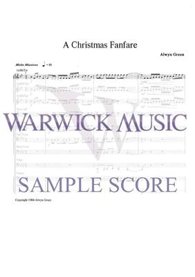 Alwyn Green: Christmas Fanfare: Blechbläser Ensemble