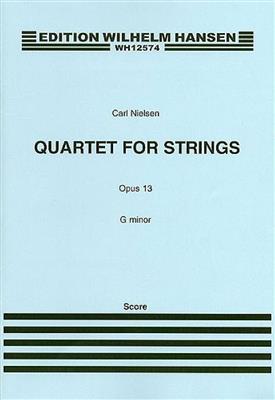 Carl Nielsen: Quartet For Strings In G Minor Op.13: Streichquartett