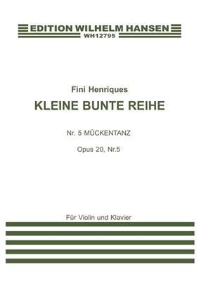 Fini Henriques: Kleine Bunte Reihe Op. 20 No. 5: Violine mit Begleitung