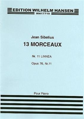 Jean Sibelius: 13 Morceaux Op.76 No.11 'Linnaea': Klavier Solo