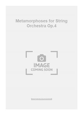 Per Nørgård: Metamorphoses for String Orchestra Op.4: Streichorchester