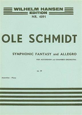 Ole Schmidt: Ole Schmidt: Symphonic Fantasy And Allegro Op.20: Akkordeon mit Begleitung