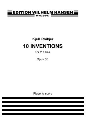 Kjell Roikjer: 10 Inventions Op.55 For 2 Tubas: Tuba Duett