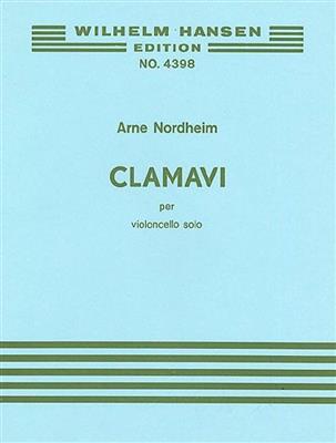 Arne Nordheim: Clamavi: Cello Solo
