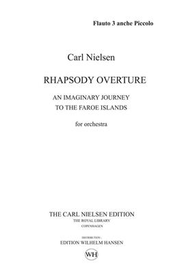 Carl Nielsen: Rhapsody Overture / Rhapsodisk Ouverture: Orchester
