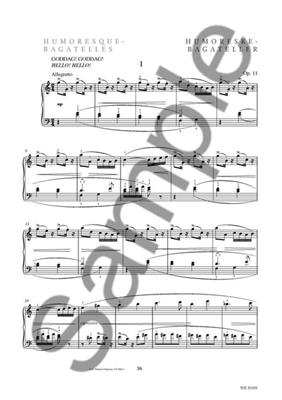 Carl Nielsen: Humoresque-Bagatelles Op.11: Klavier Solo
