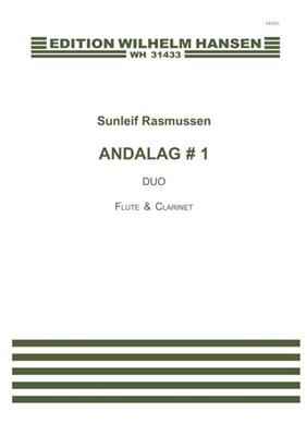 Sunleif Rasmussen: Andalag # 1: Gemischtes Holzbläser Duett