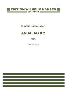 Sunleif Rasmussen: Andalag # 2: Flöte Duett