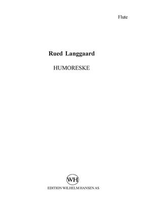 Rued Langgaard: Humoreske / Humoresque: Bläserensemble