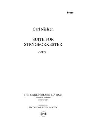 Carl Nielsen: Suite For String Orchestra Op.1: Streichorchester