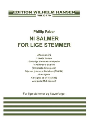Phillip Faber: Ni Salmer For Lige Stemmer: Orgel