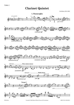 Bo Holten: Clarinet Quintet: Kammerensemble