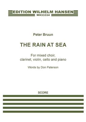 Peter Bruun: The Rain at Sea (Full Score): Gemischter Chor mit Ensemble