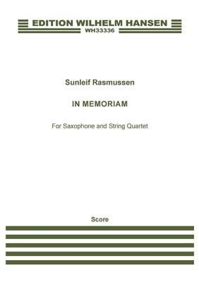 Sunleif Rasmussen: In Memoriam: Streichensemble