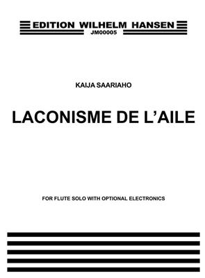 Kaija Saariaho: Laconisme De L'Aile: Flöte mit Begleitung