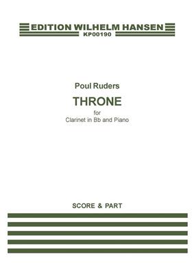 Poul Ruders: Throne: Klarinette mit Begleitung