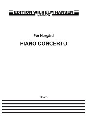 Per Nørgård: Piano Concerto - Concerto In Due Tempi: Orchester mit Solo