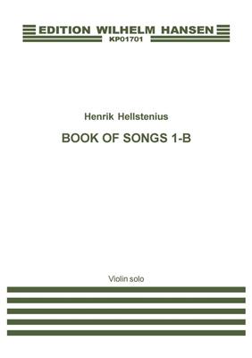 Henrik Hellstenius: Book Of Songs I: Streicher Duett