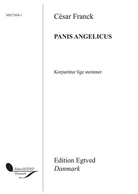 César Franck: Panis Angelicus: Gemischter Chor mit Begleitung