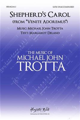 Michael John Trotta: Shepherd's Carol: Gemischter Chor mit Begleitung