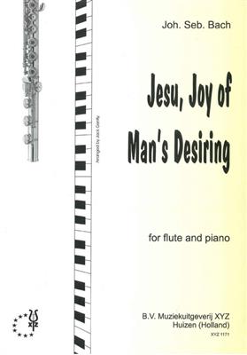 Johann Sebastian Bach: Jesu, Joy Man's Desiring: Flöte mit Begleitung