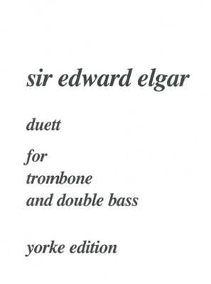 Edward Elgar: Duett For Trombone And Double Bass: Gemischtes Duett